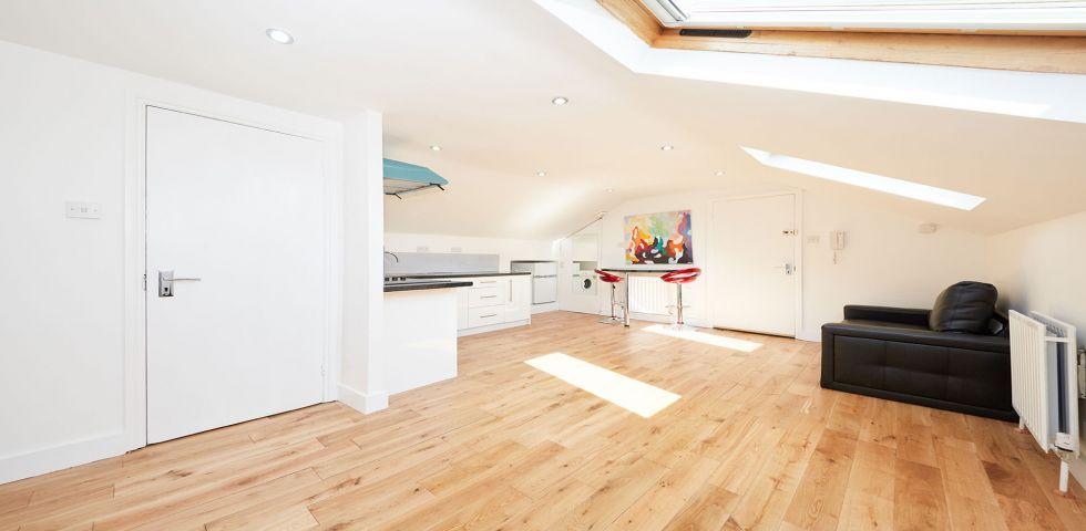 			LET, Studio Apartment, 1 bath, 1 reception Studio			 Quex Road, WEST HAMPSTEAD